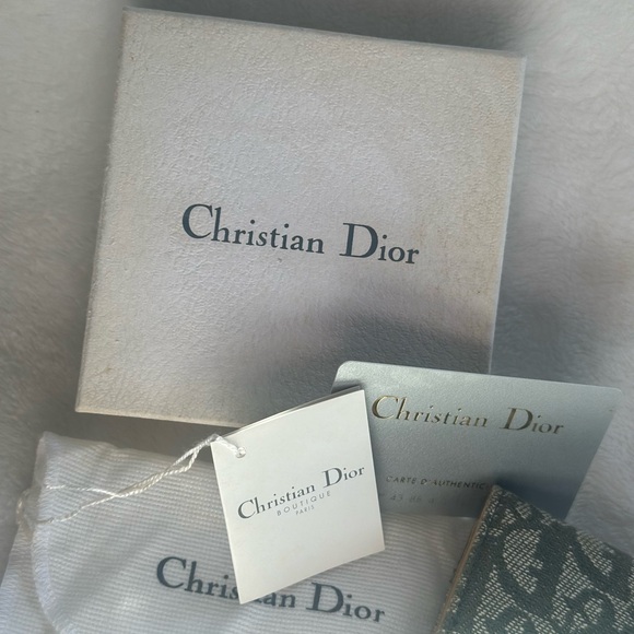 Christian Dior Trotter Trifold Wallet w/ Box & Dust Bag - EUC - Picture 8 of 8